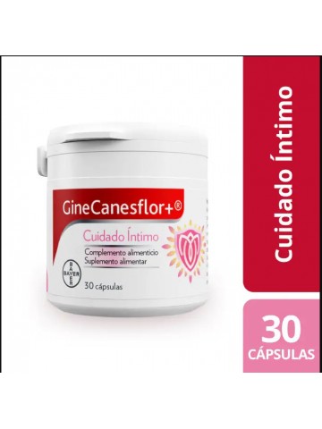 GINECANESFLOR+ 30 CAPSULAS
